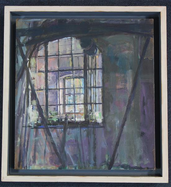 Jason Bowyer (1957-) Window to Window, 12 x 11in.